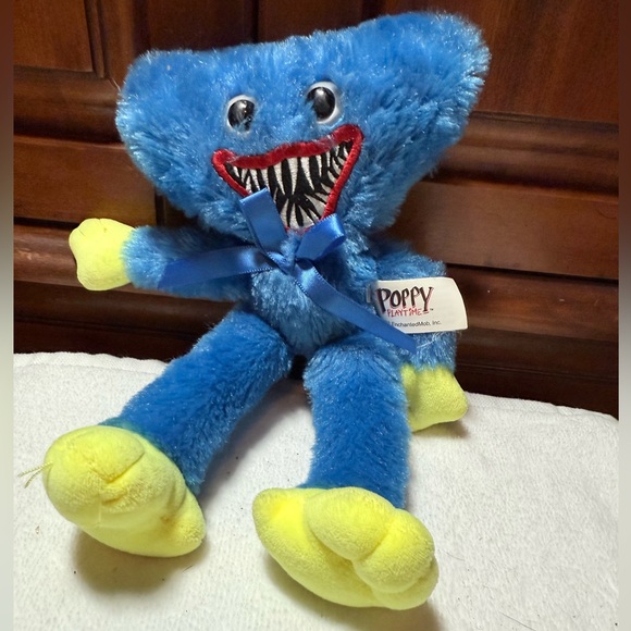 poppy Other - Scary Huggy Wuggy Poppy Playtime Plush 8" Stuffed Animal Soft Toy